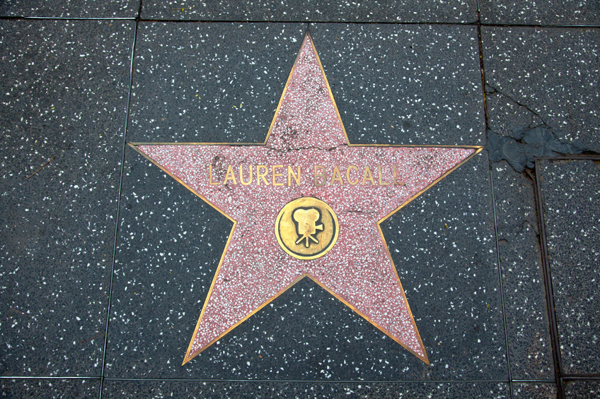Hollywood Walk Of Fame Lauren Bacall