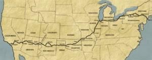 Bunion Derby route