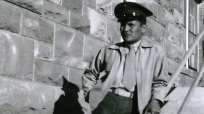 A young Chester Nez