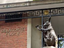 Delacorte and kangaroo