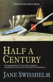 MAIN_Swisshelm__Half_a_Century_SC This is a color photograph of the cover of the book that Jane Swisshelm wrote in 1880, "Half a Century."