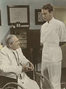 Lionel Barrymore, wheelchair