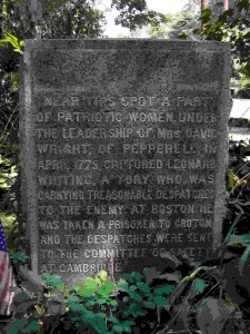 Prudence Wright monument
