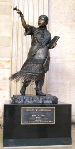Sarah W statue in DC