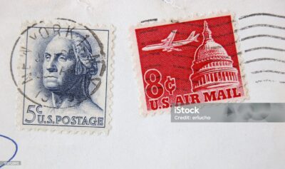 airmail stamp