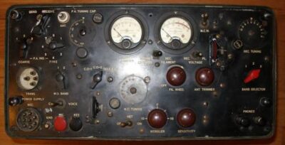 TBX radio like one they would have used in the field
