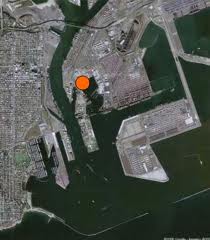 Terminal Island map