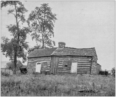 A black and white photo of the home in Illinois. istockphoto