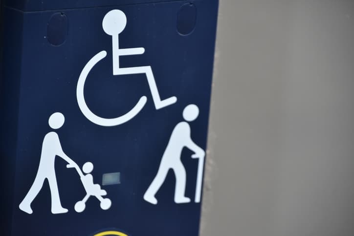 Accessibility sign