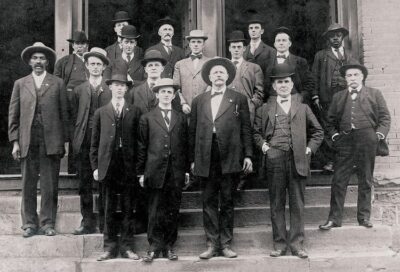 Official photo of the U.S. Marshals just before th group disbanded