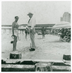 Leroy Colombo on beach