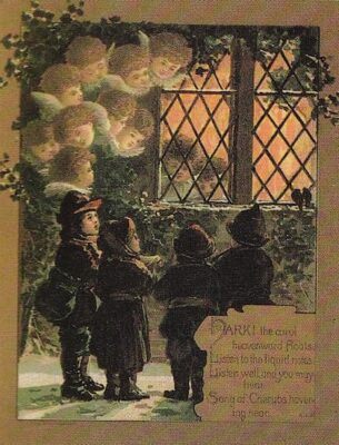Louis Prang, Christmas Caroling