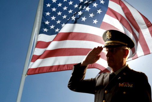 veterans salute