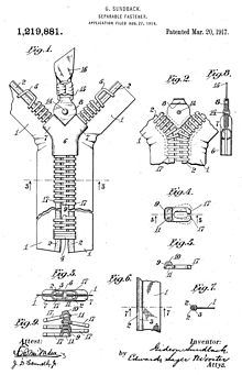 Sundback zipper